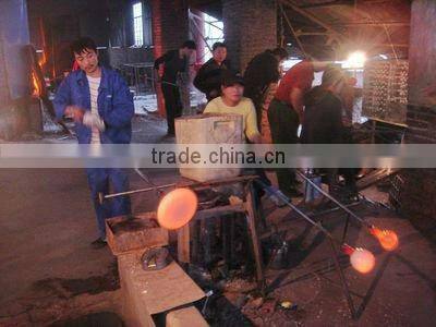 Hand blown glass shade