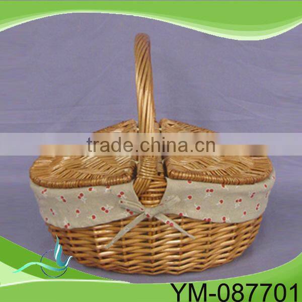 Hot new products for practical wicker storage picnic basket