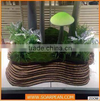 Bespoke Large Christmas Decorative Artificial Fiberglass Mushroom