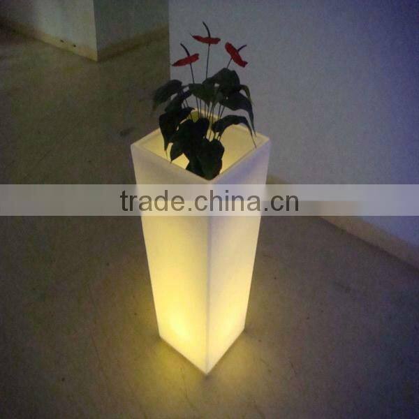 flower pot solar led lamp/led planters