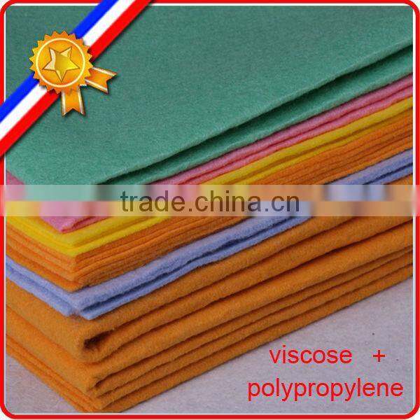 Polyester And Viscose Nonwoven Cleaning Cloth For Kitchen