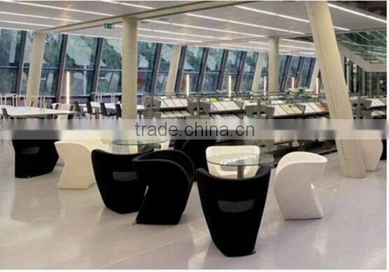 colorful special S design coffee shop showroom meeting chair on sale creative modern public area furniture