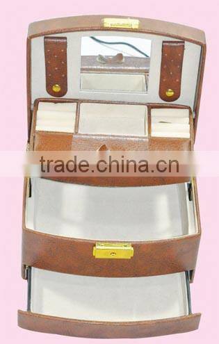 Fashion Luxure Jewelry Storage Box With Clear Mirror(ssh-003)