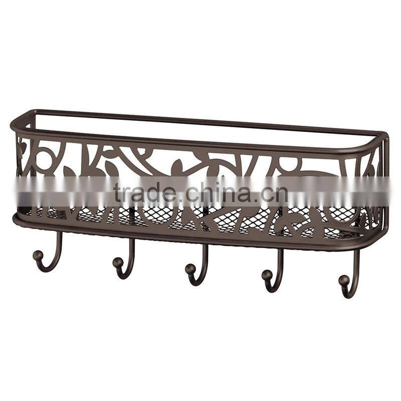 2017 Wholesale wall letter Holder, letter holder & key rack for Office, Kitchen-Wall Mount, Bronze