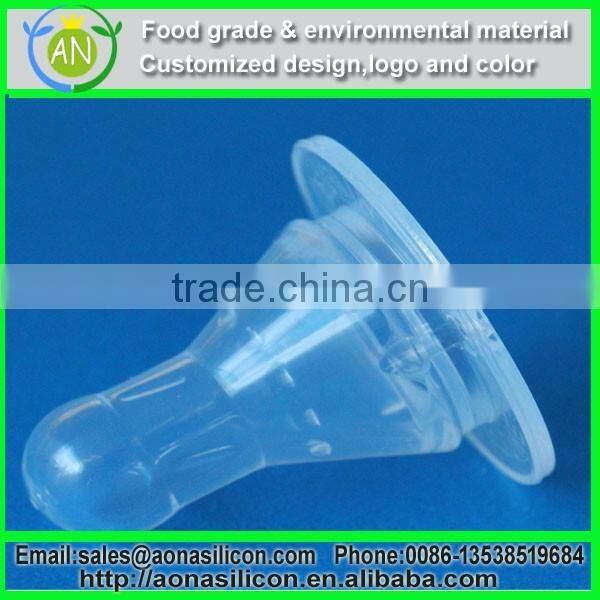 BPA Free Liquid Silicone Baby Pacifier, Soother Teat, Teether, Nipple Shield