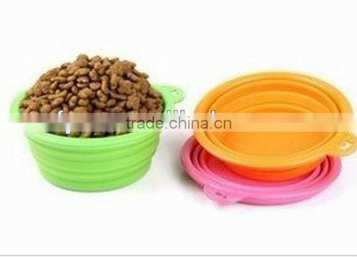 silicone collapsible bowl / folded bowl for picnic