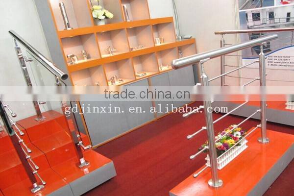 Jinxin hardware- Stainless Steel glass clamp Balcony Handrail(YK-9058)