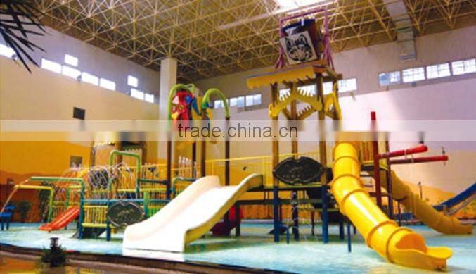Outdoor water slide amusement park equipment water games for kids