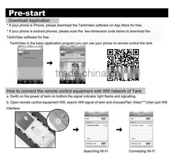 Jinxingda JXD JD805 Real-time Video WIFI RC Tank With Camera