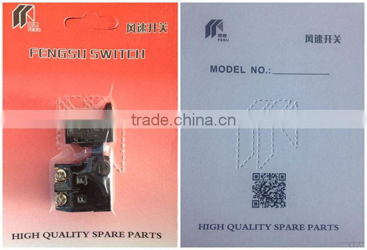 FS027A cutter switch spare parts Ac Trigger Switch for power tool