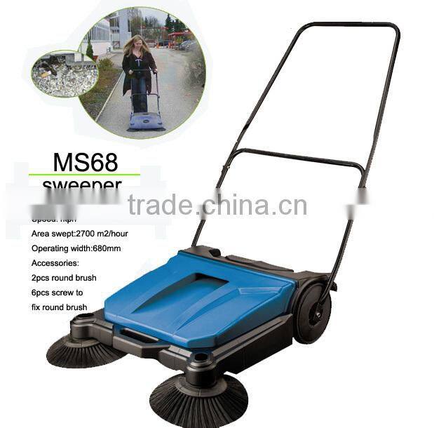 walk behind manual push floor sweeper in yongkang