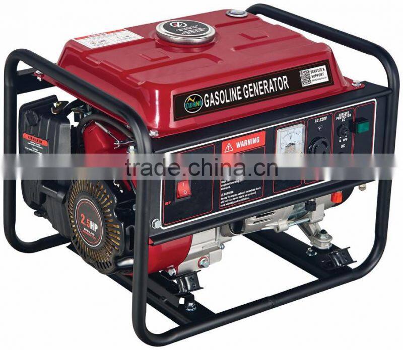 154F Gasoline engine/Protable generator/Home use AC output single phase 1KW Gasoline generator