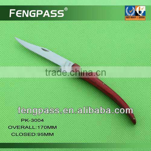 stainless steel hunting knife (71-1-124)