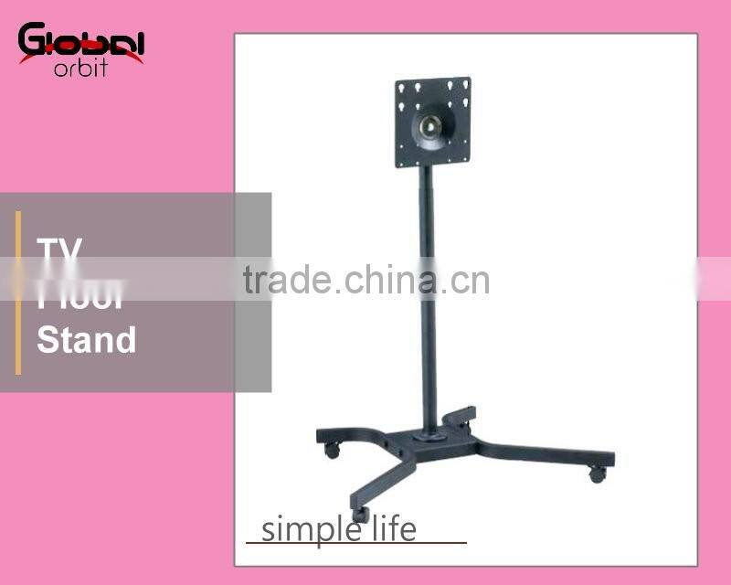 Durable Screen Movable Rotate TV Trolley Stand Mount Monitor Display Stand
