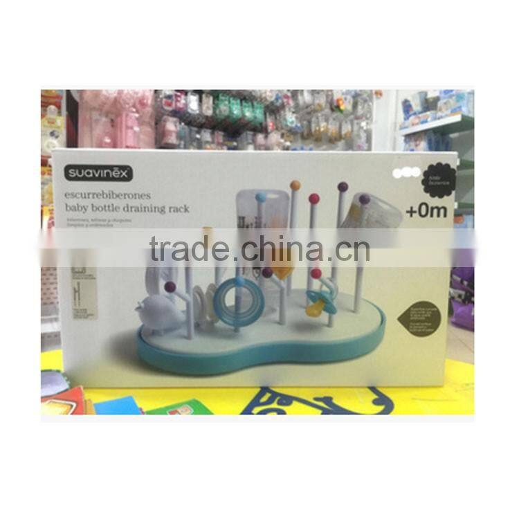 2017 New baby bottle drying rack BPA free food grade baby supplies
