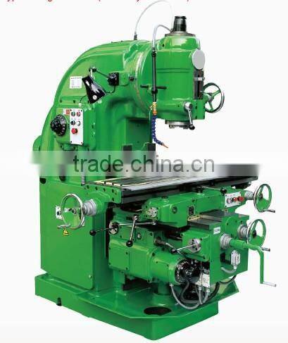 Vertical knee-type milling machine, Universal knee-type milling machine, table 320x1320 400x1700mm