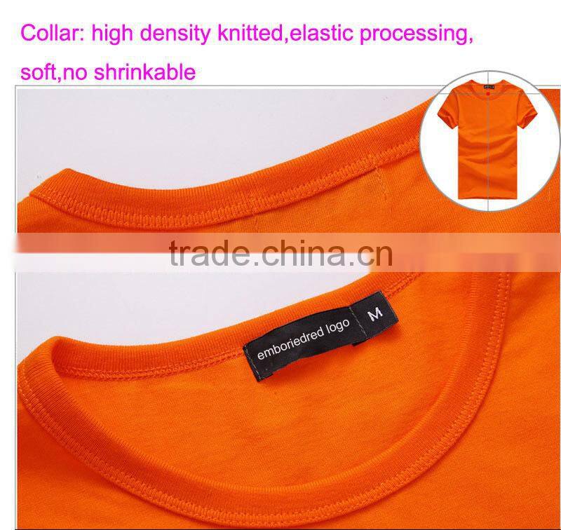 Customize 100% Cotton Plain Printing Promotional T shirt Wholesale China