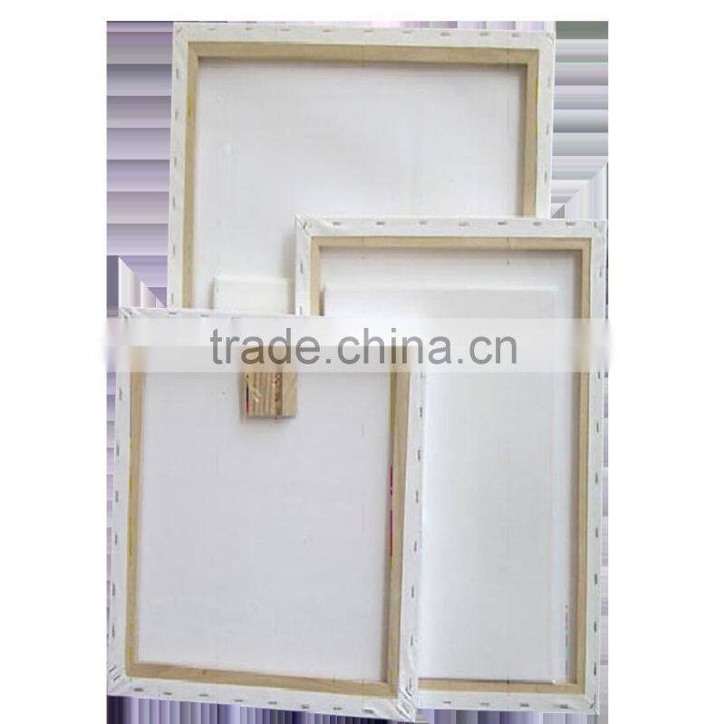 High quality cheap blank stretched canvas