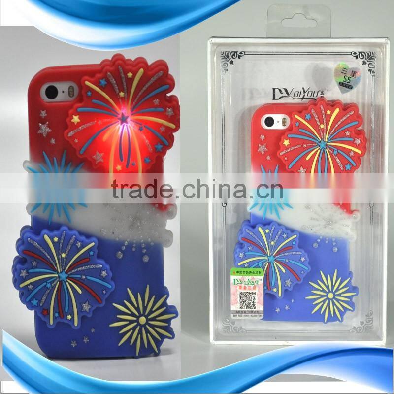 Phone protector: 3D animal shape waterproof case for cell phone