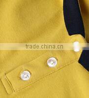 custom 100% cotton children school uniform blank t-shirt kids polo t-shirt