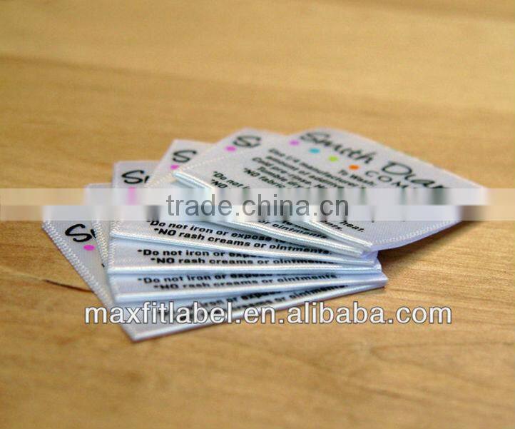 China fashionable print price tag labels for clothes printed labels for detergent