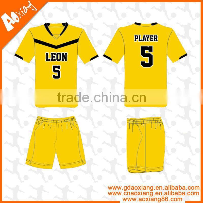 JS070 Sublimation Soccer Uniform For School