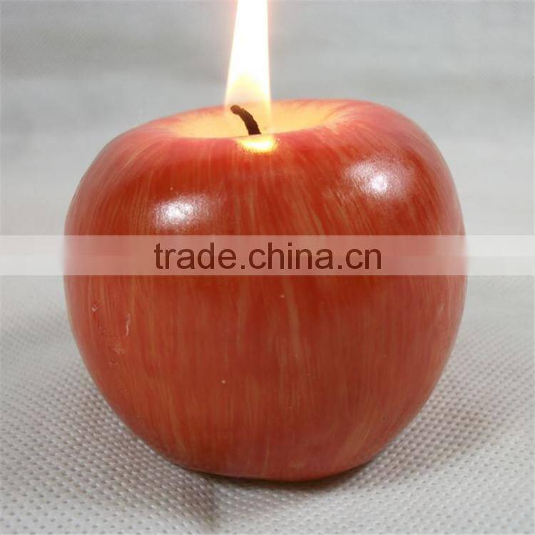 wholesale christmas decoration candles apple candle