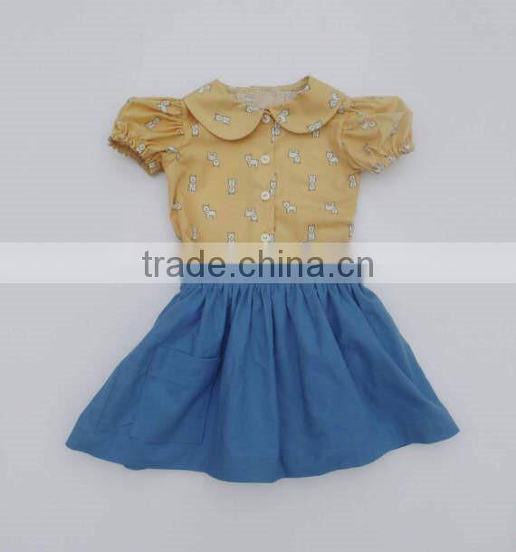 Hot Sale Cute 3 year old Girl Kids dress for Baby Girl