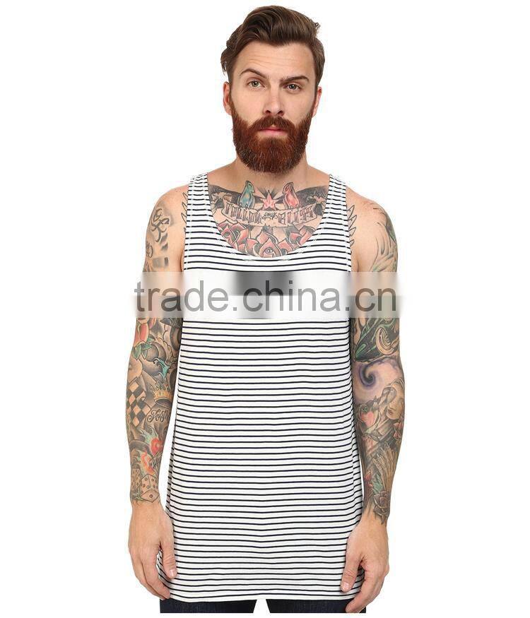 Dri fit mens casual vest tank top mens casual vest black and white stripe mens casual vest