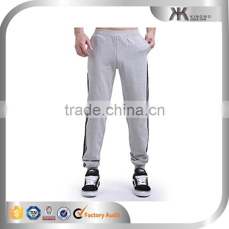 Hot seller Mens superior thick cotton fleece custom drawstring sweatpants