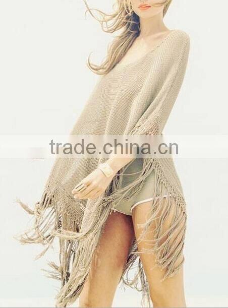 EY0003A 2016 Factory Design Wholesale Women Cool Patterned Beach Smock