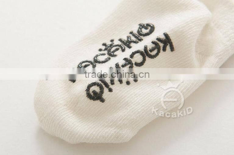 cute animal baby cotton socks, silicone print baby socks