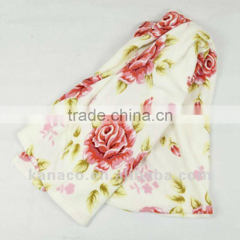 Printed Coral Fleece Blanket(KN-BL-57)