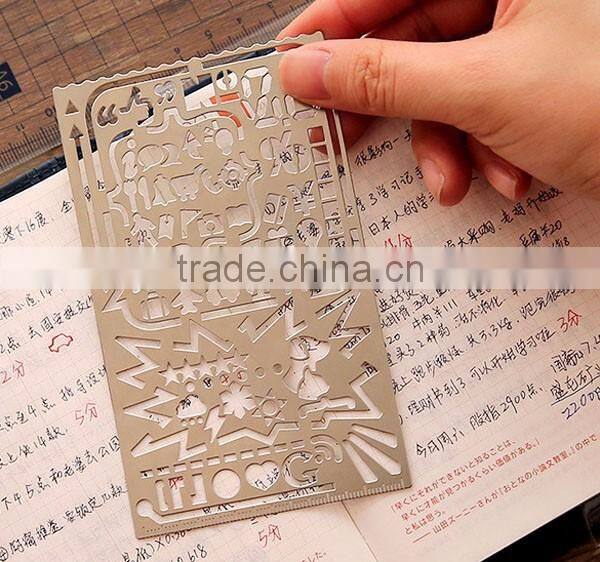 Multifunctional Metal Bookmark Ruler /Planner,Scrapbooking templates