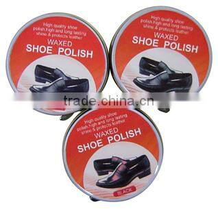 Shiny Value series high quality shoe polish in tin box