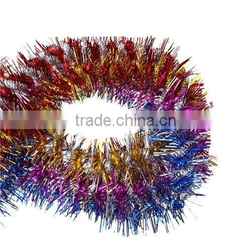 Plastic Party Garland Decorations Christmas Ornaments At Random 200cm