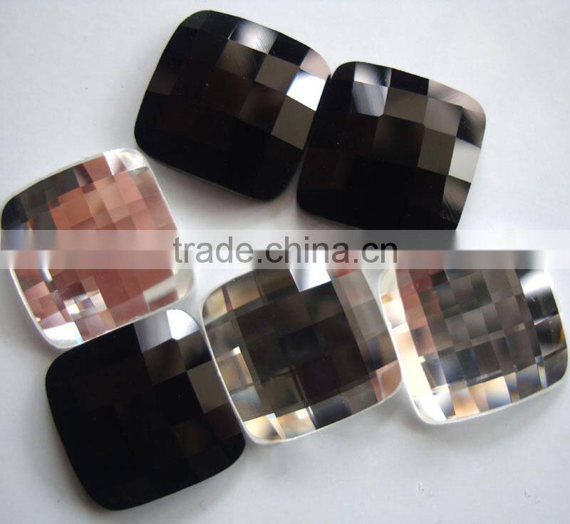 crystal beads glass beads shiny beads with holes or without holes