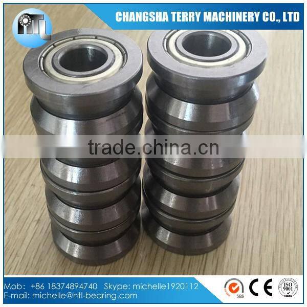 41mm Sliding wheel V groove guide roller bearing LV201-41 2RS