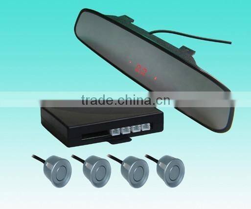 High quality Wireless Car radar detectors with Rearview ultra-slim Mirror