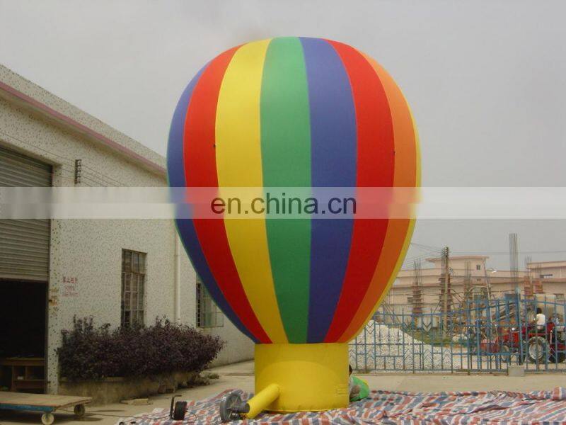giant stitched inflatable balloon models, rainbow color inflatable balloon models for advertising