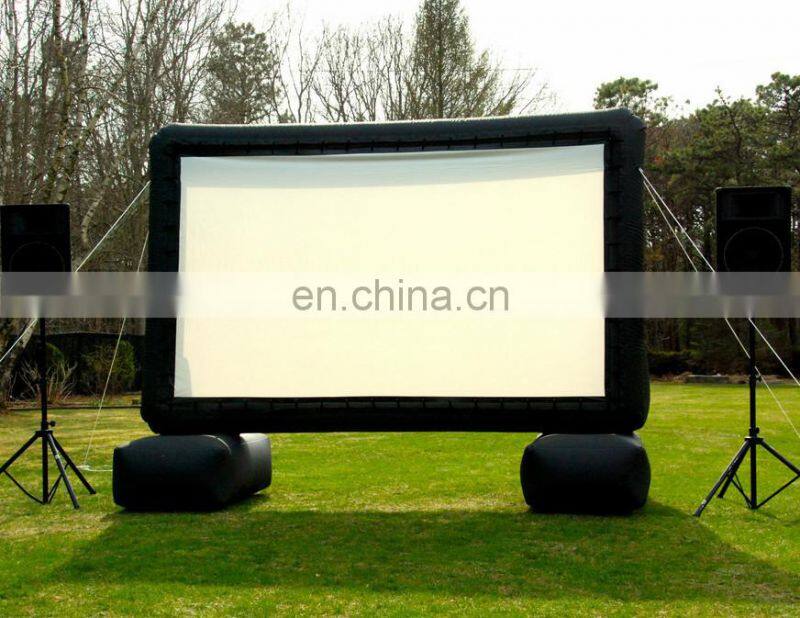 custom size inflatable screen Inflatable outdoor Movie Screen For party events