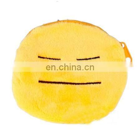 OEM&ODM Accepted Cheap Wholesale Custom Emoji Plush Keychain