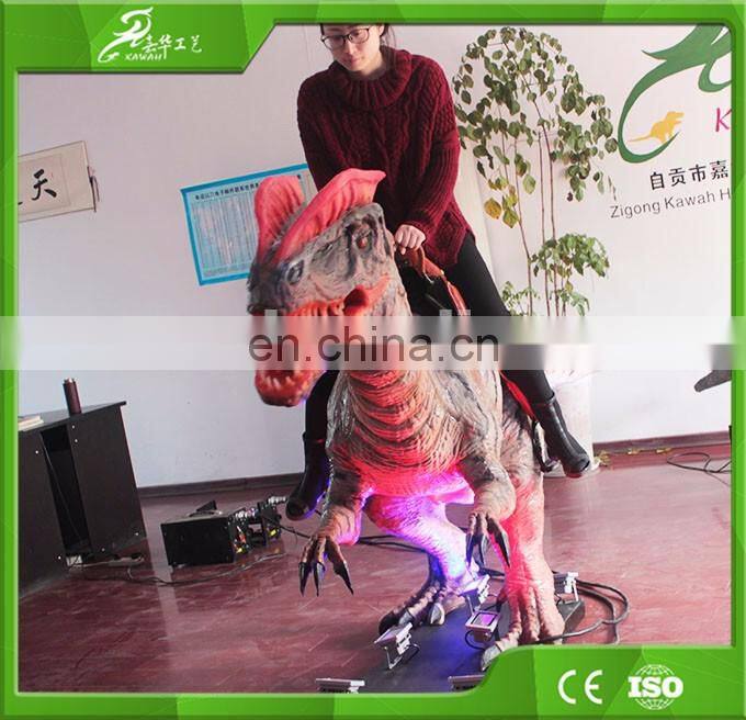 Dinosaur rides coin operated/remote control machine