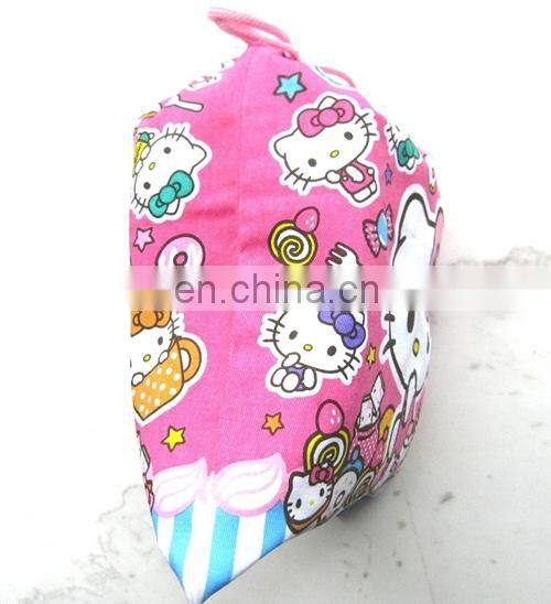 cute kitty foldable lunch bag cartoon drawstring bag portable gift bag shopping bag shoulder bag recycling handled nylon bag