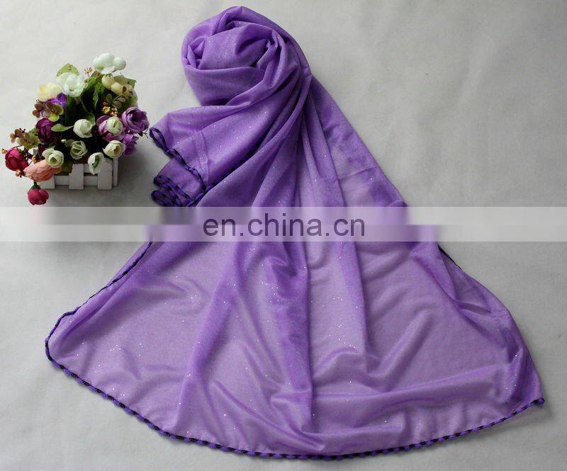 mistery fashion scarf with shining paillette (JDT-035_14#)