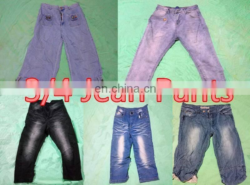 Adults age group and pants type used clothes wholesale cargo pants