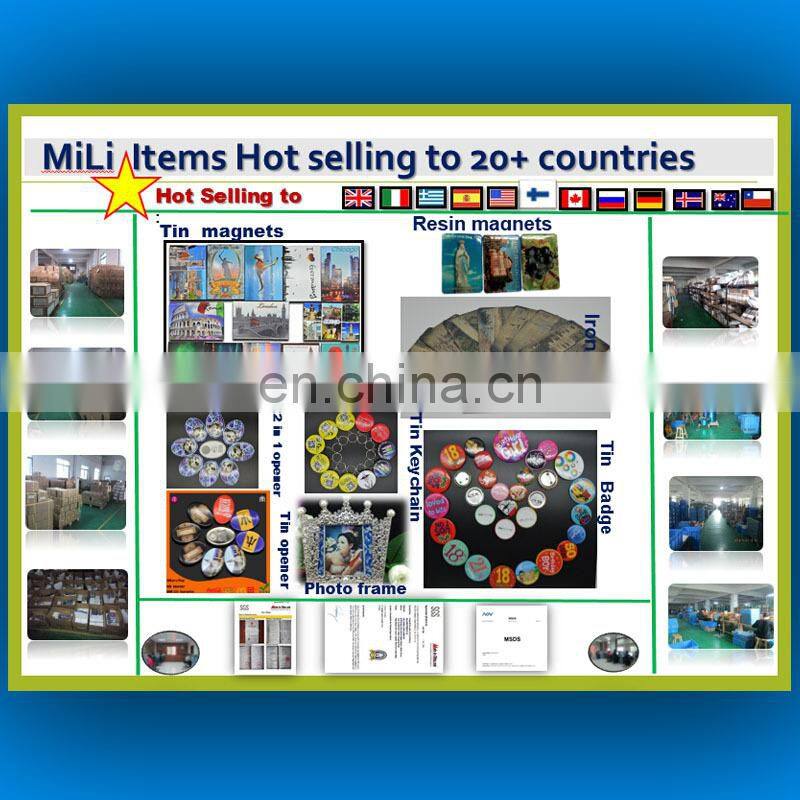 direct manufacturer round shape metal material safe pin light up Badges