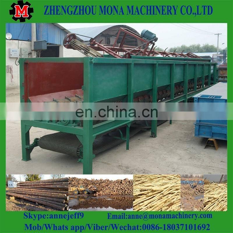Vertical type wood debarking machine wood logs debarker machine