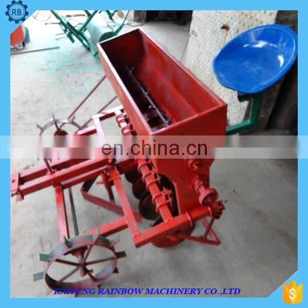 manuring and sowing simultaneously garlic planter machinery