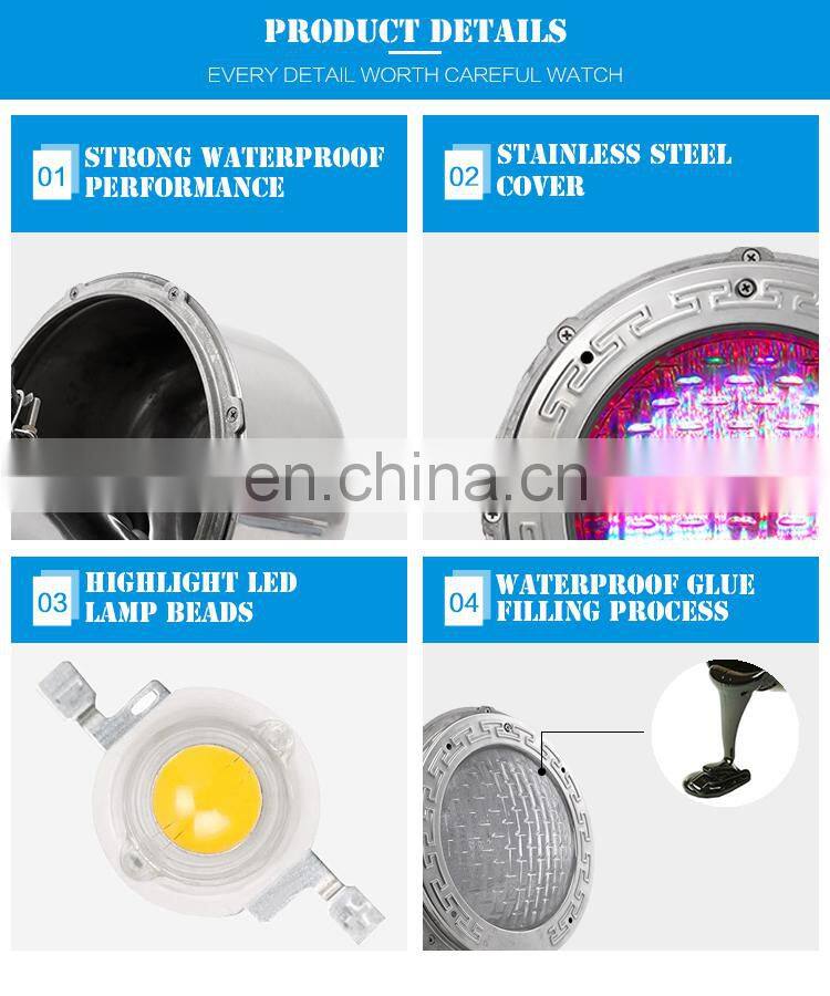 Par56 IP68 Color Changing Swimming Led Pool Light